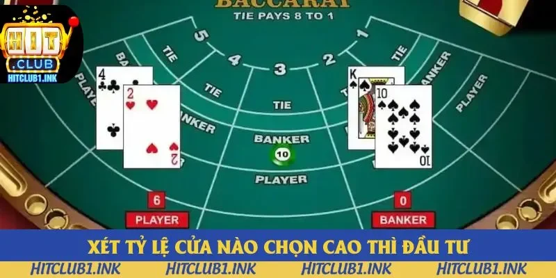 Xét cửa nào tỷ lệ chọn nhiều thì cược