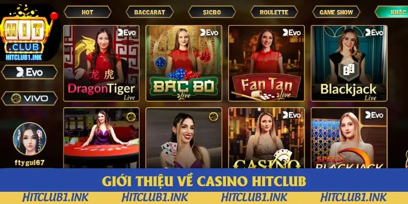 Sơ lược về sảnh casino Hitclub Sơ lược về sảnh casino Hitclub