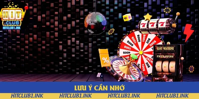 Lưu ý cần nhớ Lưu ý cần nhớ